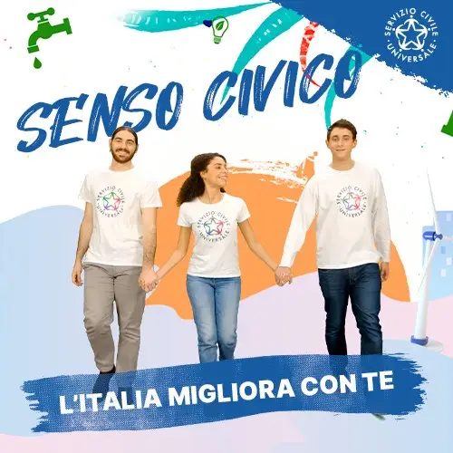 L'Amministrazione comunale mette a disposizione tre posti con il nuovo progetto di Servizio Civile Universale a tema 'Da 0 a 100', settore 'Educazione e promozione culturale, paesaggistica, ambientale, del turismo sostenibile e sociale e dello sport', riv L'Amministrazione comunale mette a disposizione tre posti con il nuovo progetto di Servizio Civile Universale a tema 'Da 0 a 100', settore 'Educazione e promozione culturale, paesaggistica, ambientale, del turismo sostenibile e sociale e dello sport', riv